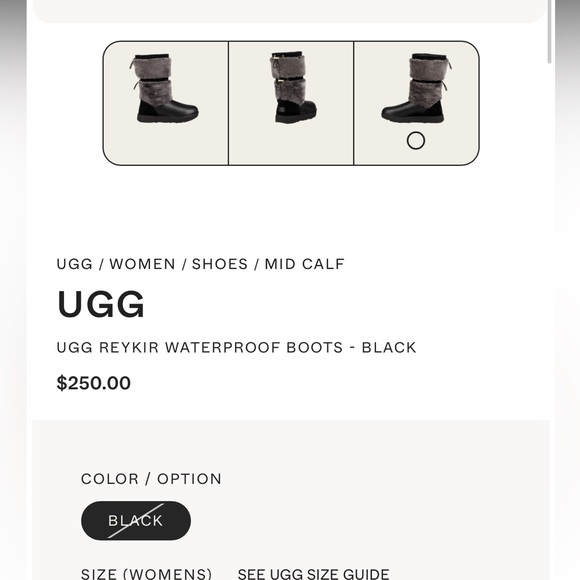 REYKIR WATERPROOF UGGS - Picture 4 of 10